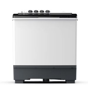 Midea Machine A Laver 7Kg -MT100W70/WG/Top Load/Twin Tub/Blanc/Lavage 7Kg-Essorag 4Kg/445W/2...