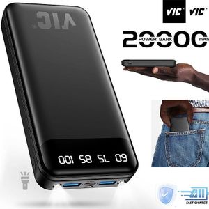 VIC Power Bank - Lampe Torche Intégrée - 20000mAh