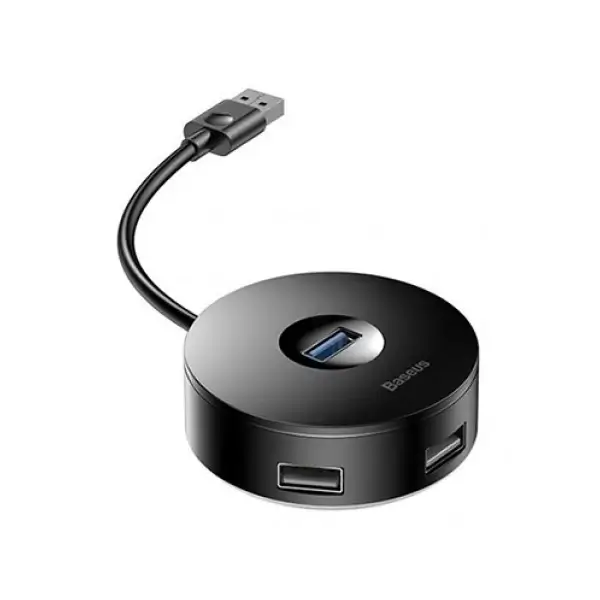 Baseus CAHUB-U01 Round Box 4-en-1 USB Hub Adaptateur 1m - CAHUB-U01