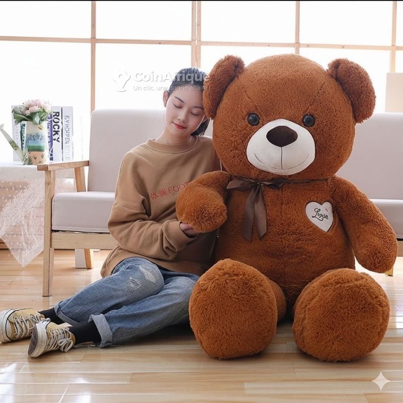 L Ours en peluche Géant (1m20)
