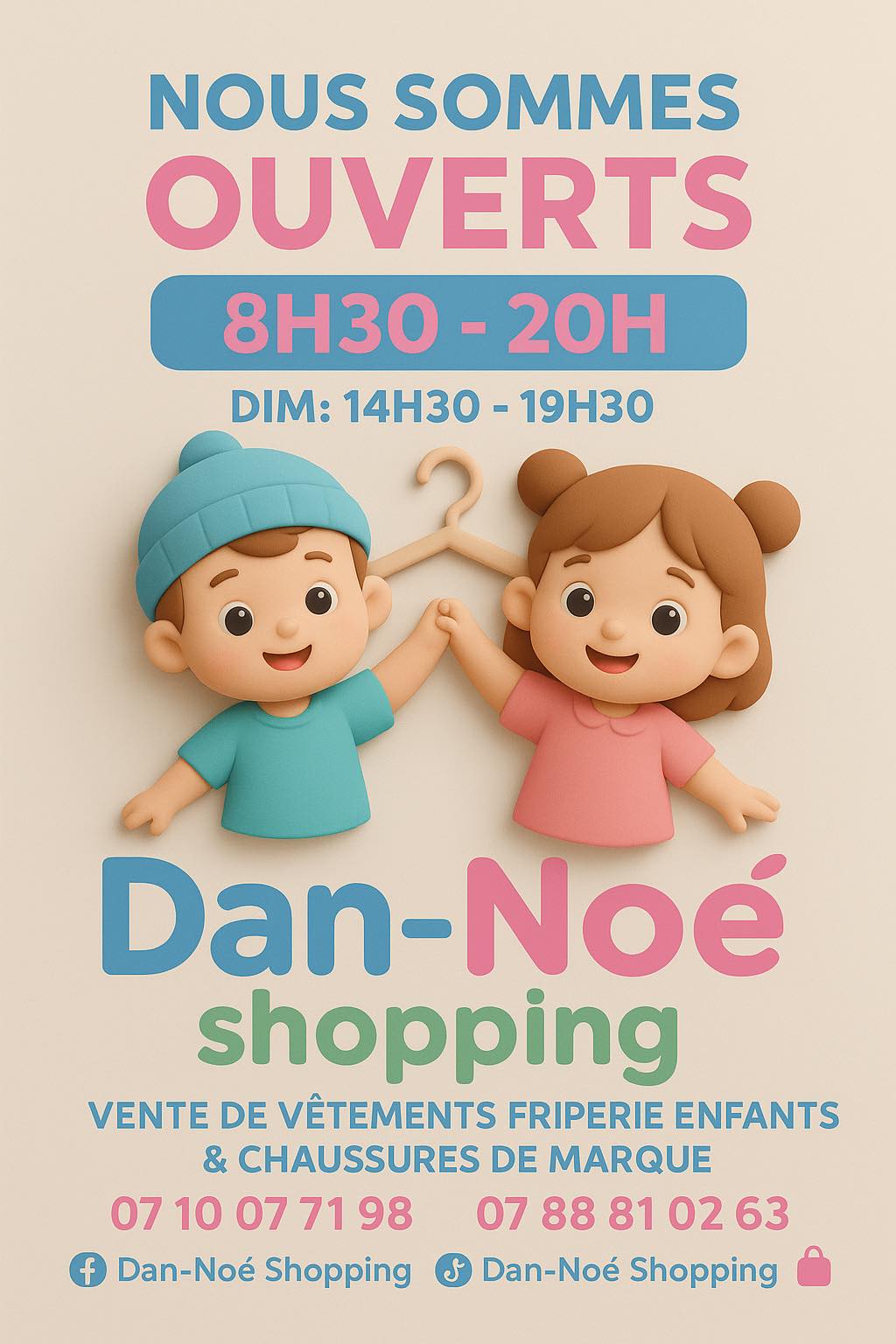 Dan -Noé shopping  
