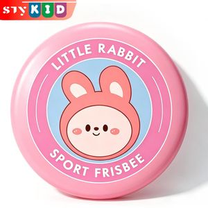 STY Disques de vol de 18.5cm jouet disque en doux pour enfants pelouse extérieure jeux disques