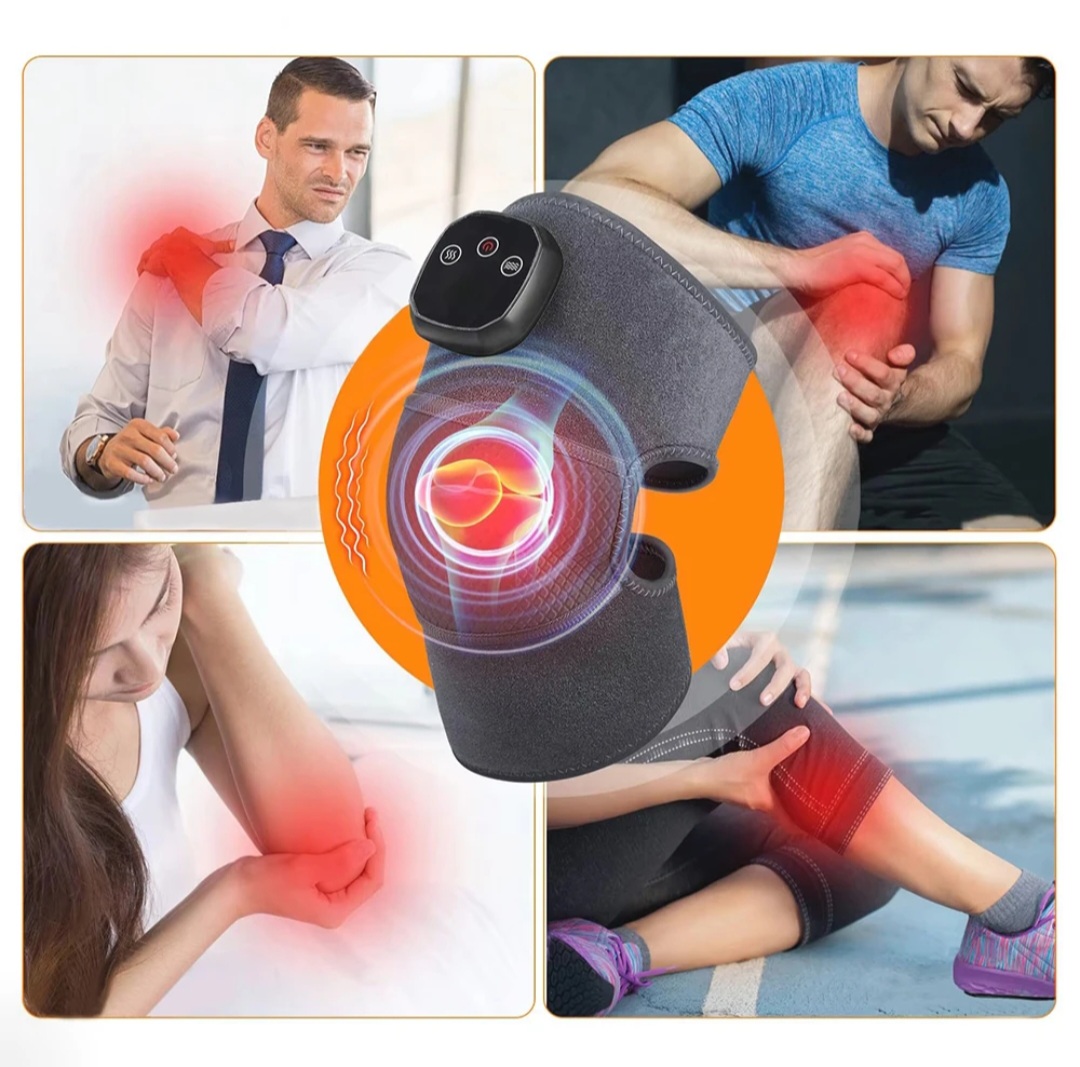 Appareil De Massage Chauffant Pour Genoux&Coude& Épaule 3 en 1