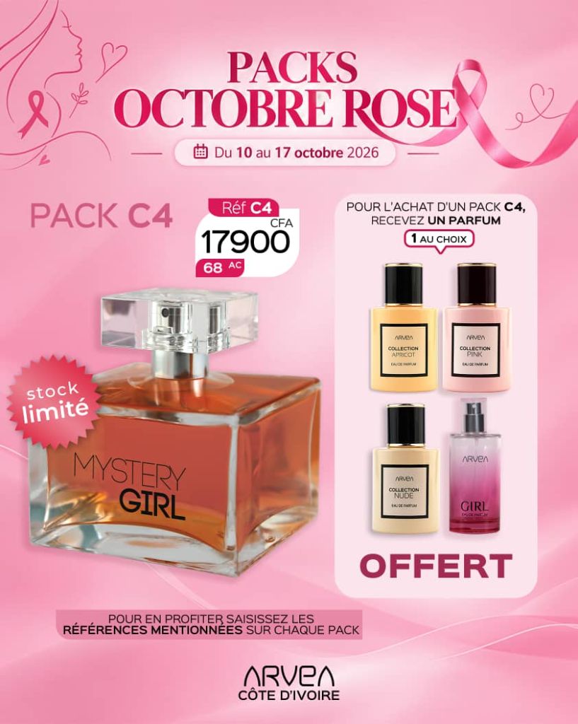 Parfum femme Arvea : 1 acheté = 1 offert