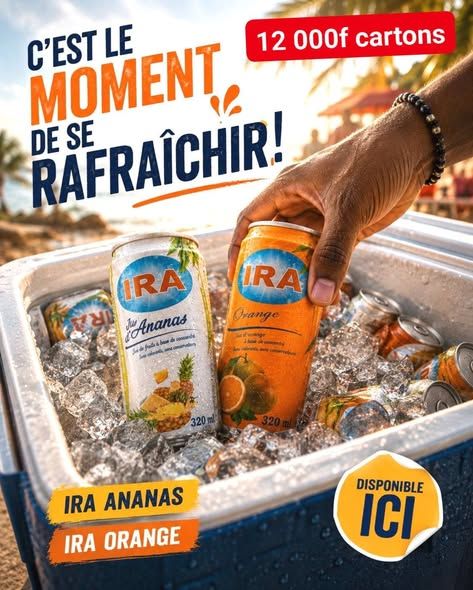 Jus naturels, cacahuètes et gari 4 en 1 à Abidjan
