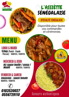 L'assiette Sénégalaise 
