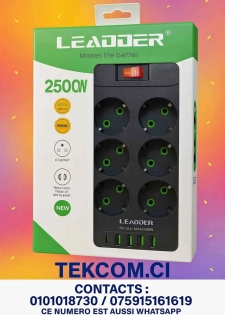 🎉 Puissance, sécurité et style avec LEADDER ! 🔌