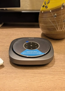 Snom C300 Haut-Parleur De Conférence Mobile - avec 6 Microphones, Batt