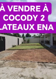 À VENDRE À COCODY 2 PLATEAUX  ENA CLINIQUE LATRILLE
