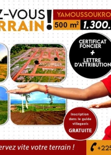  VENTE DE TERRAIN