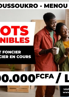 VENTE DE TERRAIN YAMOUSSOUKRO