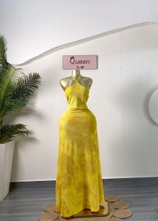 Nouvelle pièce indigo jaune moutarde 