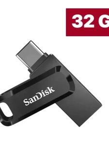 Clé USB SanDisk Ultra Dual Drive Go - Double connectique - USB et Type-C - 32Go - SDDDC3-032G-G