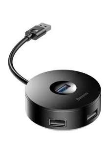 Baseus CAHUB-U01 Round Box 4-en-1 USB Hub Adaptateur 1m - CAHUB-U01