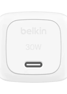 Boitier de charge compact rapide Belkin - 30W - Type-C - WCA008KQWH