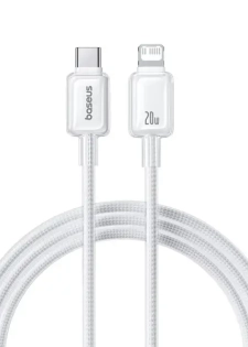 Câble de charge rapide et de transfert de données Baseus Crystal - Type-C vers Lightning - 1m -
