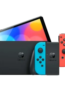 Console Nintendo Switch OLED - Avec station d’accueil et manettes Joy-Con - Noir