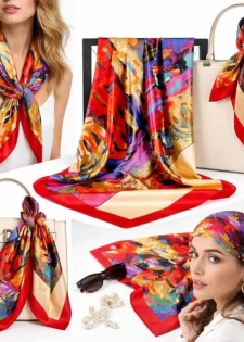 Jolies foulards dames 