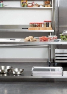 LES TABLES DE CUISINE EN INOX