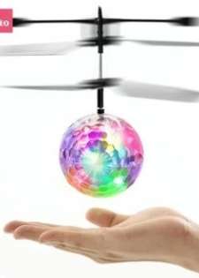 Arsuxeo Ballons lumineux volants à LED jouets électriques flottants pour enfants