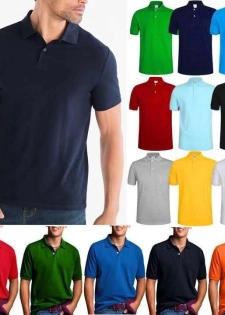 T-shirt 100% coton couleur unique sans marque 