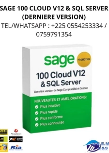 Vente, Installation, Paramétrage et Formation – Sage 100 Cloud V12 Server