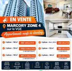 Marcory zone 4 appartements neufs en vente sur le VGE 