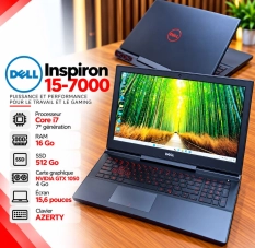 Dell Inspiron 15-7000 i7 16Go SSD 512Go GTX 1050