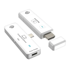 Adaptateur d’affichage sans fil Powerology – Émetteur Type-C vers Récepteur HDMI – Full
